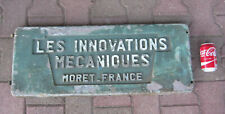 Plaque fonte émaillée d'occasion  France