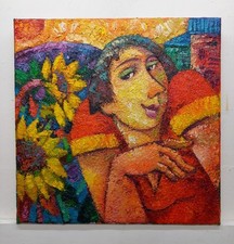 Dipinto olio quadro usato  Vodo Cadore
