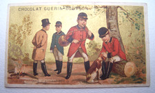 Chromo image chocolat d'occasion  France