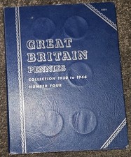 Whitman folder pennies for sale  BURTON-ON-TRENT