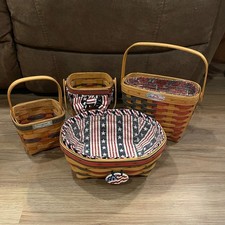 Set longaberger patriotic for sale Set longaberger patriotic for sale  Mechanicsburg