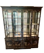 Chinoiserie black japanned for sale  Newport Beach