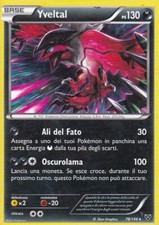 Carta pokemon yveltal usato  Villar Focchiardo