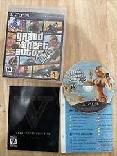 Grand Theft Auto V GTA 5 PS3 (Sony PlayStation 3, 2013) Mapa CIB Disco Perfeito TESTADO comprar usado  Enviando para Brazil