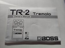 Boss tremolo owner for sale  EASTLEIGH