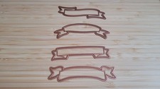 Spellbinders ribbon banners for sale  MALMESBURY