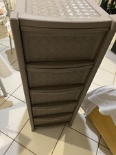 Cassettiera plastica tontarell usato  Fiumicino