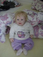 Blonde silikon baby gebraucht kaufen  Deutschland