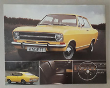 Opel kadett leaflet for sale Opel kadett leaflet for sale  BOURNE