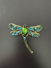 Glitzernde libellen brosche gebraucht kaufen  Stuttgart