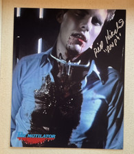 Foto autografada assinada por Bill Hitchcock certificado de autenticidade RALPH Mutilator anos 80 terror terror terror terror terror terror terror comprar usado  Enviando para Brazil