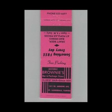 Matchbook cover historic for sale  Raymond
