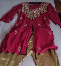 Red gold patterned for sale  REDHILL