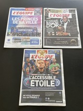 Lot equipe journal d'occasion  France