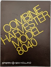 Folheto estilo pôster colheitadeira Sperry New Holland 8040 original, 1981 comprar usado Folheto estilo pôster colheitadeira Sperry New Holland 8040 original, 1981 comprar usado  Enviando para Brazil