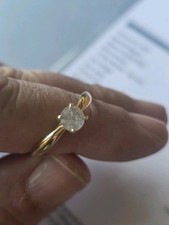 Solitario diamante oro usato  Bologna