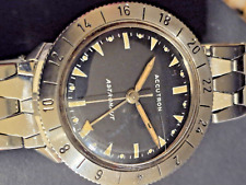 Raro 100% Todo Original Bulova Accutron Astronaut M4 1964 Relógio; Corrida 7 Ajuste, usado comprar usado  Enviando para Brazil