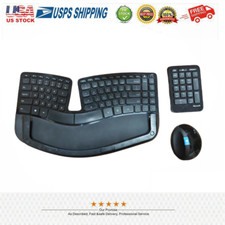 Teclado ergonômico Microsoft Sculpt com teclado e mouse para empresas comprar usado  Enviando para Brazil