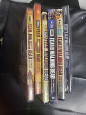 FEAR THE WALKING DEAD  Seasons 1-6 (DVD)  VERY NICE /SEASON 4 + 6 ARE NEW SEALED comprar usado  Enviando para Brazil
