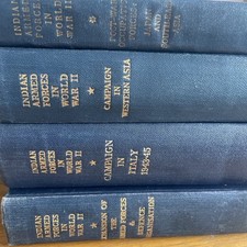 Indian Armed Forces WWII – 4 First Editions 1956–60 | Orient Longmans Vint1, usado comprar usado  Enviando para Brazil