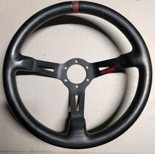 Usado, MOMO Motorsport MOD. Volante de corrida 08 couro preto 350mm  comprar usado  Enviando para Brazil