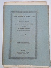 1834 39. biografie usato  Italia