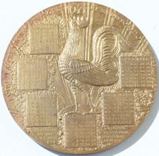 Medaille table bronze d'occasion  Elliant