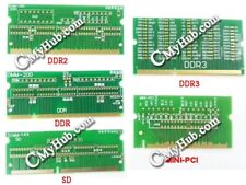 5 Laptop PCI DDR1 DDR2 DDR3 SD RAM Zócalo de memoria Analizador de diagnóstico Tarjeta probadora, usado segunda mano  Embacar hacia Argentina