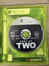 Army of Two (Microsoft Xbox 360, 2008) SOMENTE DISCO SERÁ ENVIADO NO CASO MOSTRADO comprar usado  Enviando para Brazil
