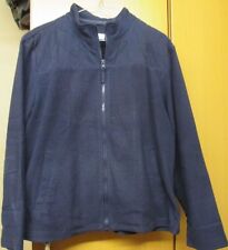 Ladies navy fleece for sale  LONDON