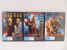 Conjunto de DVD Trilogia Homem de Ferro - Filmes Marvel 1 2 3 - Filmes de ação de super-heróis - R4 comprar usado  Enviando para Brazil