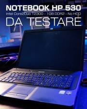 Notebook 530 testare usato  Zungoli