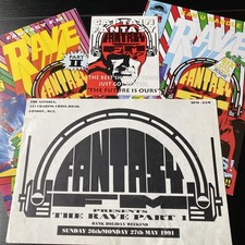 Fantasy rave flyers for sale  NORWICH