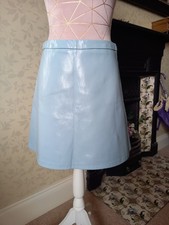 Blue faux leather for sale  NEWCASTLE UPON TYNE