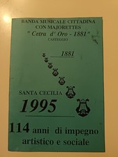 Dépliant 1995 banda usato  Voghera