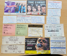old concert ticket stubs for sale old concert ticket stubs for sale BURNTWOOD