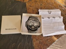 Manguun herren uhr gebraucht kaufen  Burgschwalbach, Holzheim, Isselbach