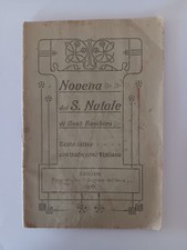 Antico opuscolo novena usato  Cagliari