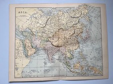 Antique map asia for sale  HORNCASTLE