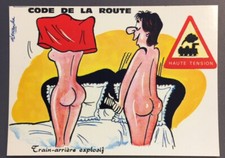 Humorous postcard explosive d'occasion  Expédié en Belgium