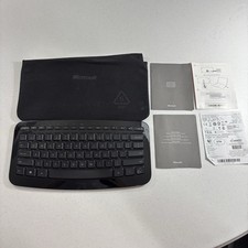 Teclado Microsoft Arc modelo 1392 preto compacto sem fio sem dongle USB comprar usado  Enviando para Brazil
