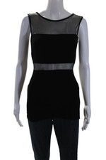 Regata Bailey 44 feminina malha rede texturizada patchwork sem mangas preta tamanho XS comprar usado  Enviando para Brazil