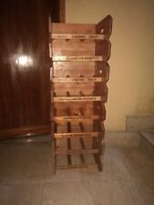 Antico scaffale portabottiglie usato  Torino