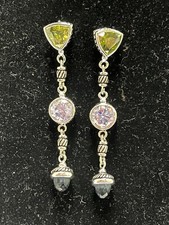 Brincos pendurados de strass multicoloridos comprar usado  Enviando para Brazil