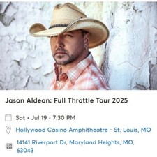 Tickets jason aldean for sale  Noblesville