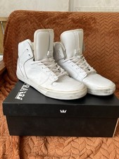 Supra vaider white for sale  EXMOUTH