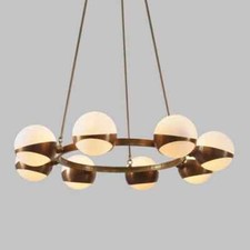 Grand lustre plafonnier d'occasion  Expédié en France