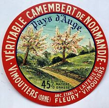 étiquette fromage véritable d'occasion  Tigy