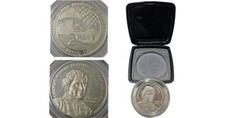 1995 Brasil Moeda de Prata 2 Reais – Comemorativa de Ayrton Senna – Colecionável Raro comprar usado  Brasil 