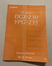 Manual do proprietário Yamaha DGX-230 YPG-235 comprar usado  Enviando para Brazil